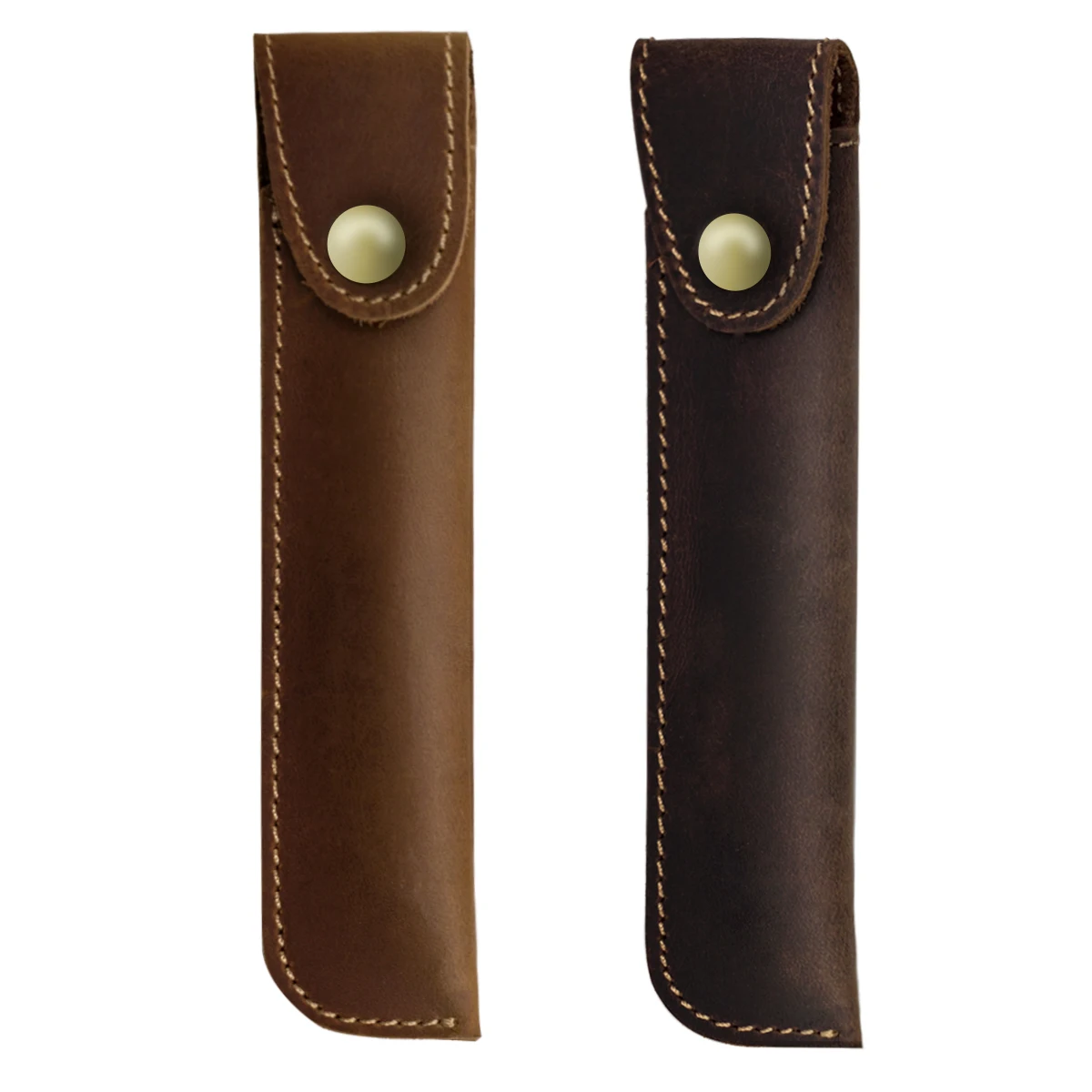 High Quality Customized Crazy Horse Leather Case Protection Stylus Case For Apple Pencil