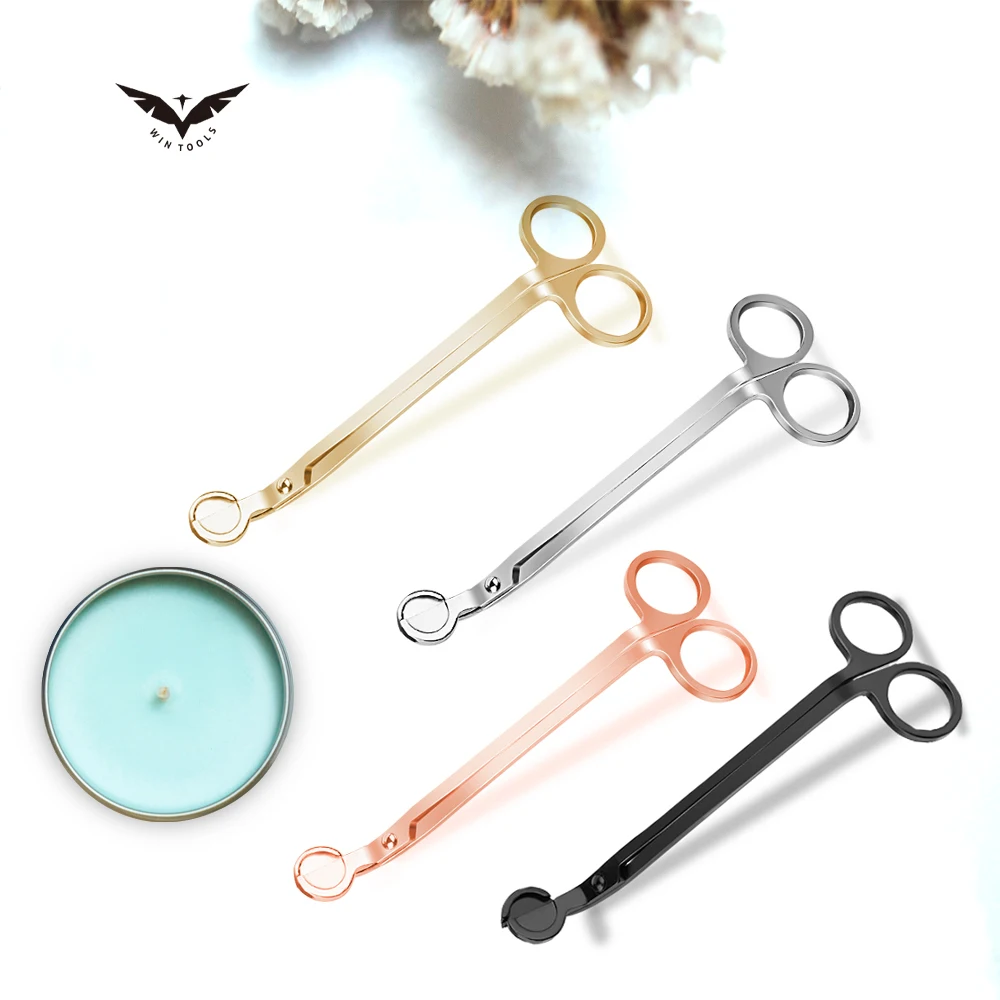 Polished Candle Wick Trimmer Candle Clipper Wick Cutter Scissor
