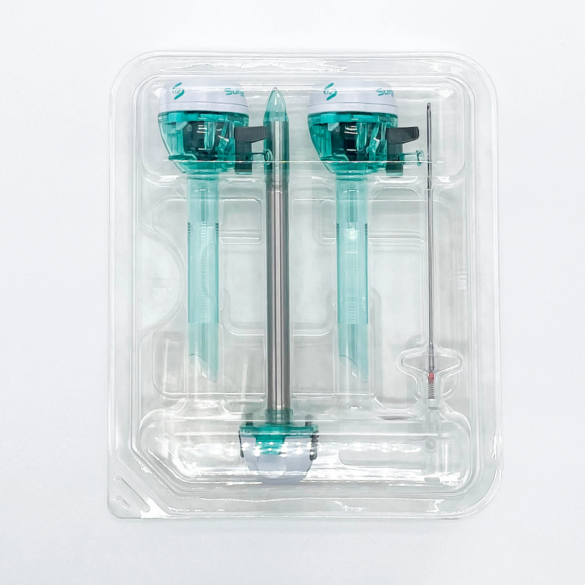 12mm Visible Tip Optical Trocar Kit Disposable Laparoscope Trocar Set Surgical Instruments