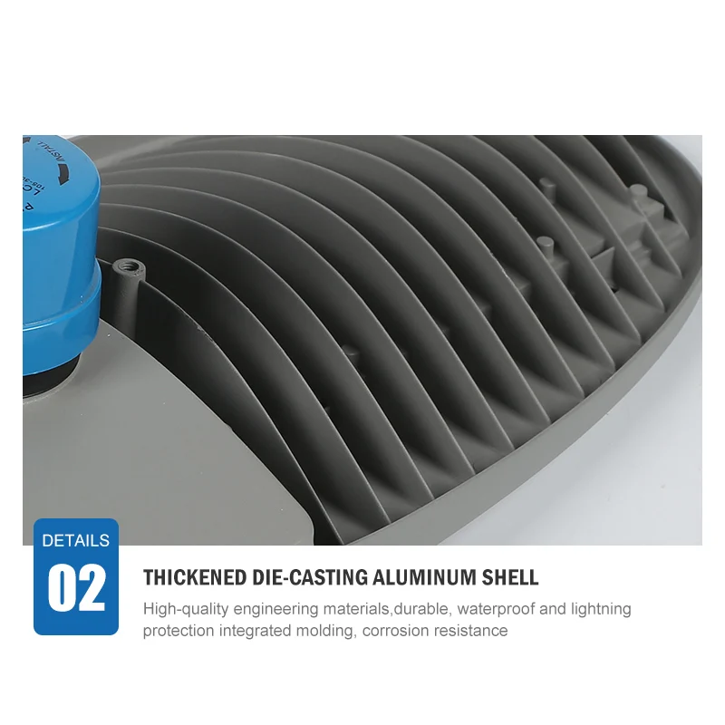 150W Parking Lot Lighting, 37,500 Lumen Super Bright 5700K Daylight White Slip Fit Mount smart led street lights manufacturers