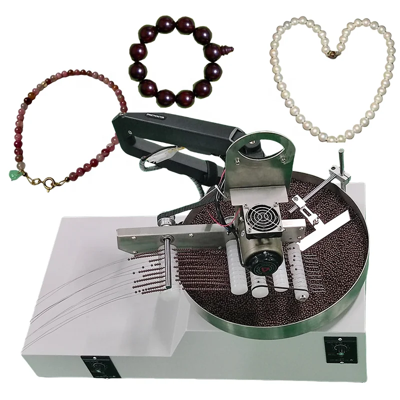 pearl threading bead bracelet making stringing machine