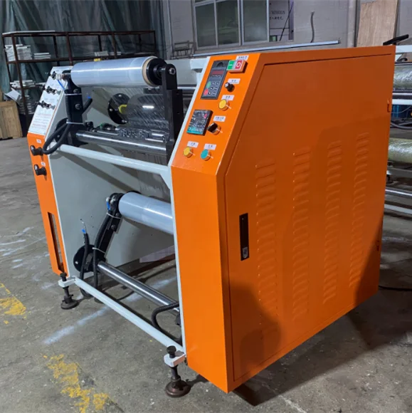 stretch film rewinding machine stretch machine rewinder