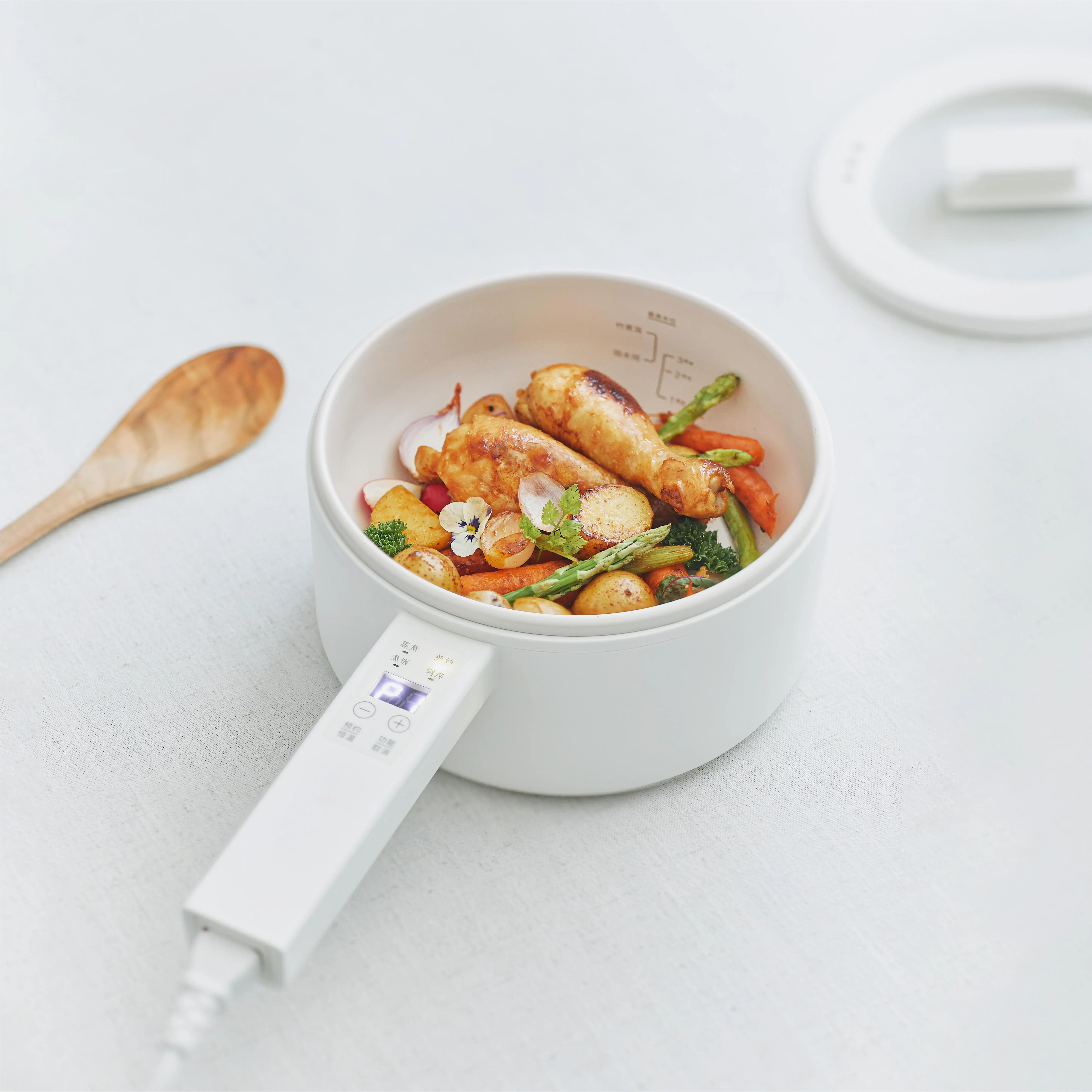 Factory Direct Sales Smart Electric Cooking Pot Dormitory Student Noodle Soup Hot Pot With Steamer