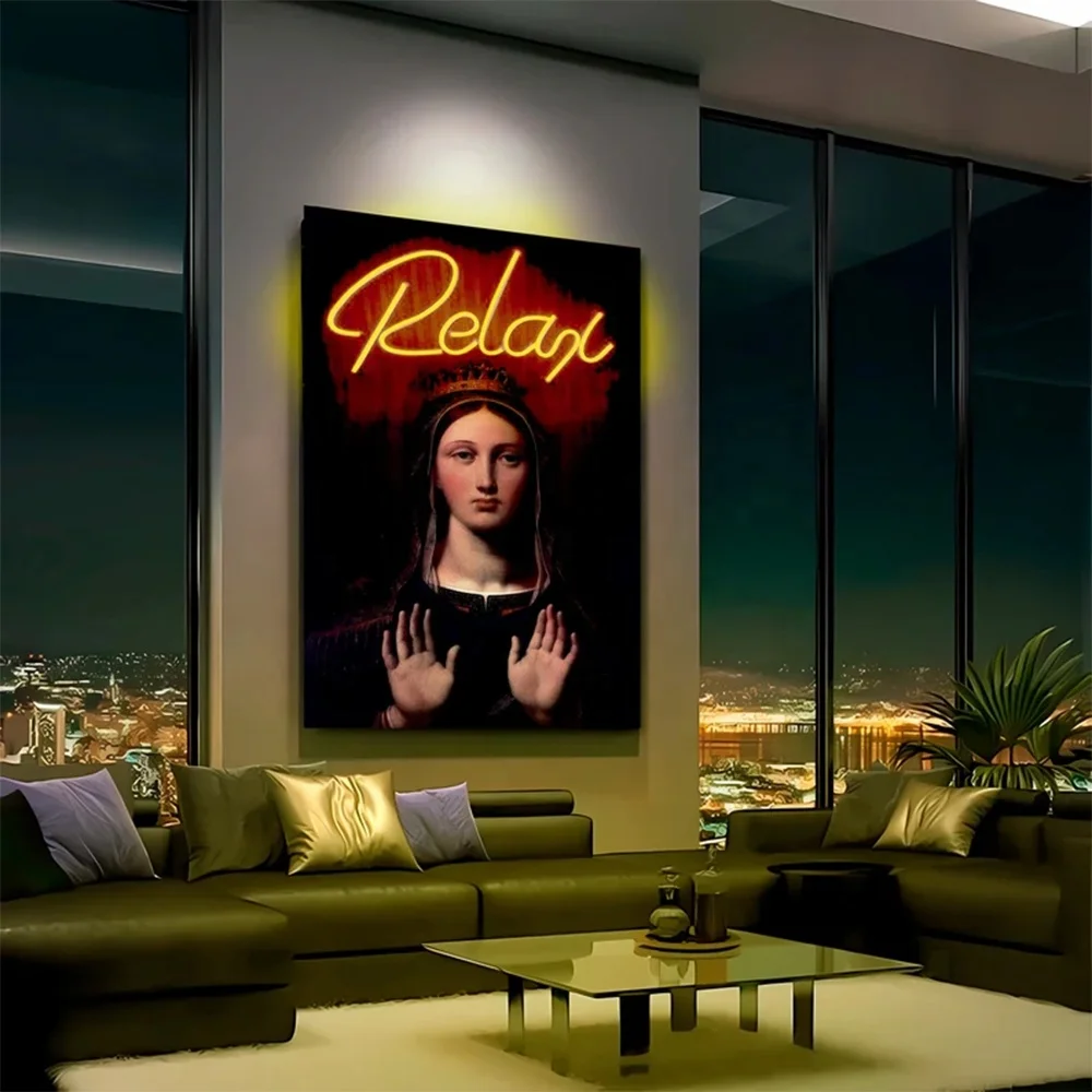 Индивидуальный дизайн бизнес-логотипа неоновая живопись художественное изображение светодиодный световой знак Красочный неоновый свет для украшения