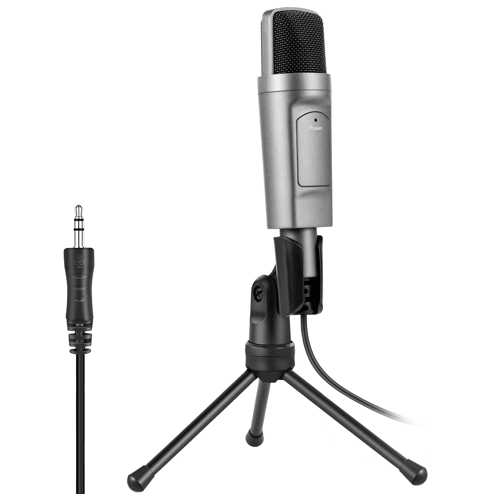 Микрофон для записи проводной ручной микрофон youtube настольный с противоударной подставкой