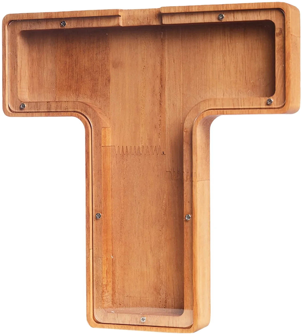 Wholesale diy Animal change coin Wooden Piggy Bank Letter Boy Money Box Coin Box Wooden Piggy Bank   Coin Box  for money