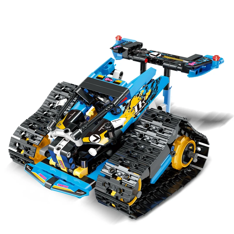 Mould King 13033-13037 Technic Crawler Flytec Stunt Car Super Speed Off-road Vehicles Bricks App RC MOC Assembly Building Blocks