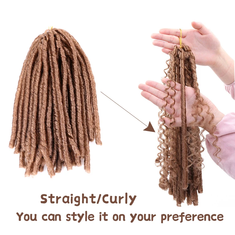 Julianna Kanekalon soft dread lock cheap price softex hair ombre color softex cabelo sinttico soft dread 14ich soft dread hair