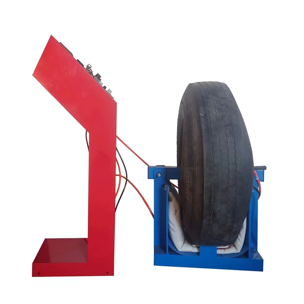 truck large off-road tire repair vulcanization machine 7.00 8.25 285-315 all-steel large tire hard damage repair bulging