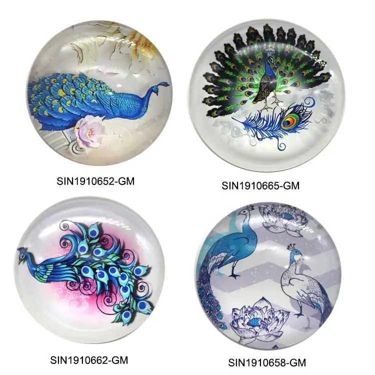 Wholesale Custom glass high quality Printed 3D Resin United States Souvenir Fridge Magnet