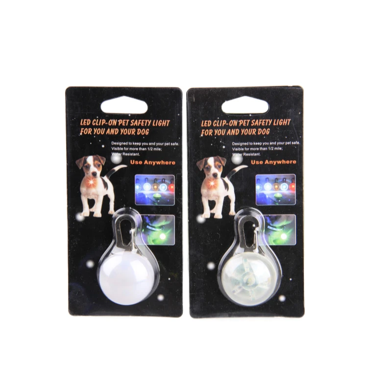 New Selling Superior Quality Dog Collar Light Fashion Pet Led Flashing Safety Pendant For Night Safety