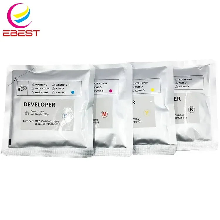EBEST Factory Compatible For Ricoh Developer Aficio MPC3001 MPC3002 MPC3501 MPC3502 MPC4501 MPC4502 MPC5502 Developer Powder