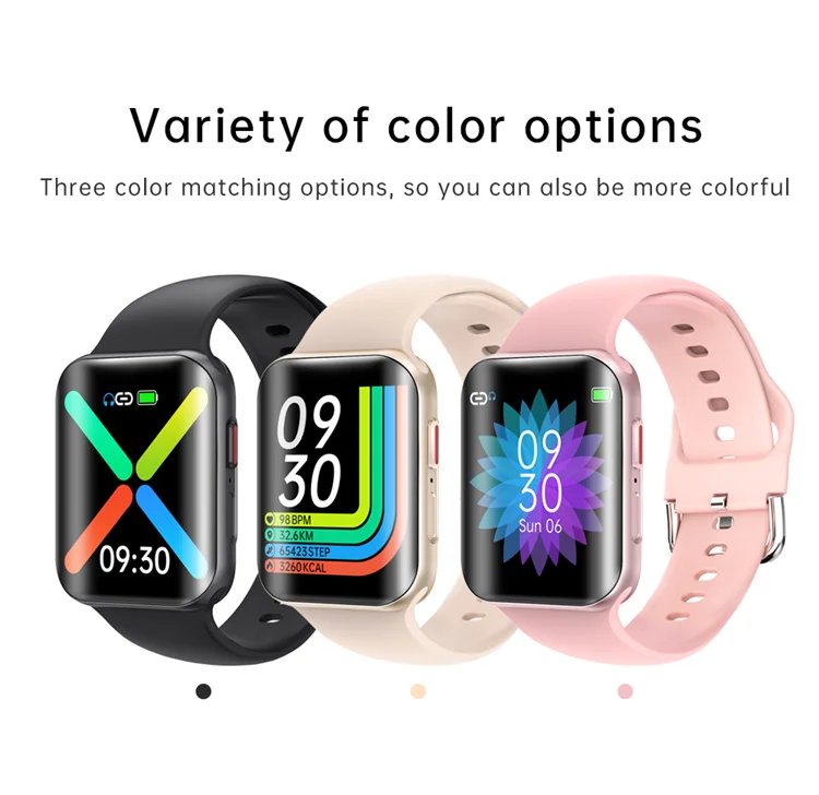 New products smartwatch T68 Pro phone call music heart rate full Curved screen true body temperature waterproof Smart Watch T68