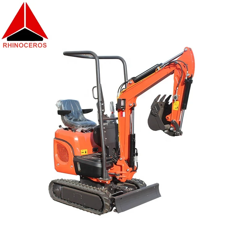 Rhinoceros micro pelle XN10-8 minibagger 1 ton mini excavator prices