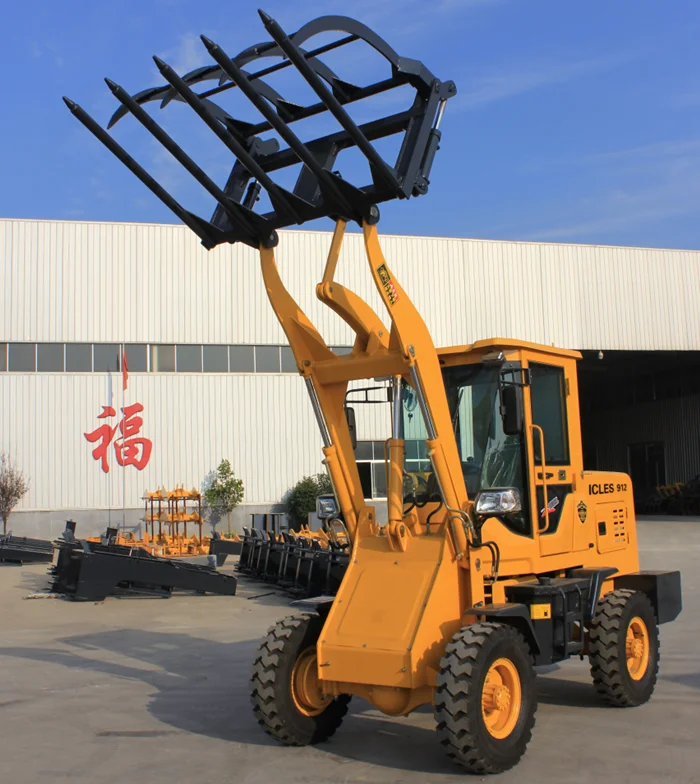 Agricultural Farm Tractor Loader Manufacturer Earth-moving Machinery Front End Diesel Mini Wheel Loaders 4x4