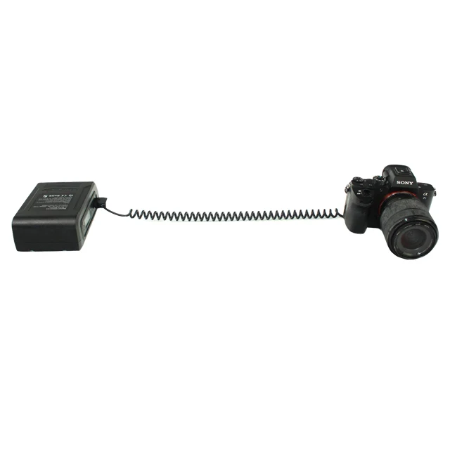 
 D-TAP для NP-FW50 манекен заряд батареи пружинный кабель для A7 A7R II A6300 A6500  