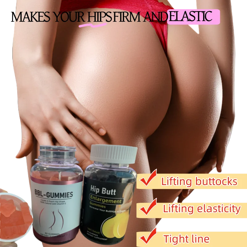 Hot Sale BBL gummies Supplement Plant extract Hip Enhancing butt Enlargement Gummies Big buttock gummy