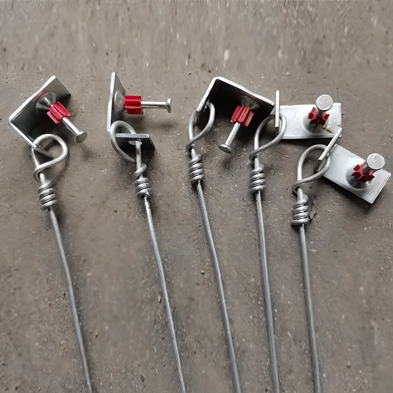 Suspended Galvanized Pre Tied Ceiling Wire / Pre-Tie Hanger Wire Clip And Pin