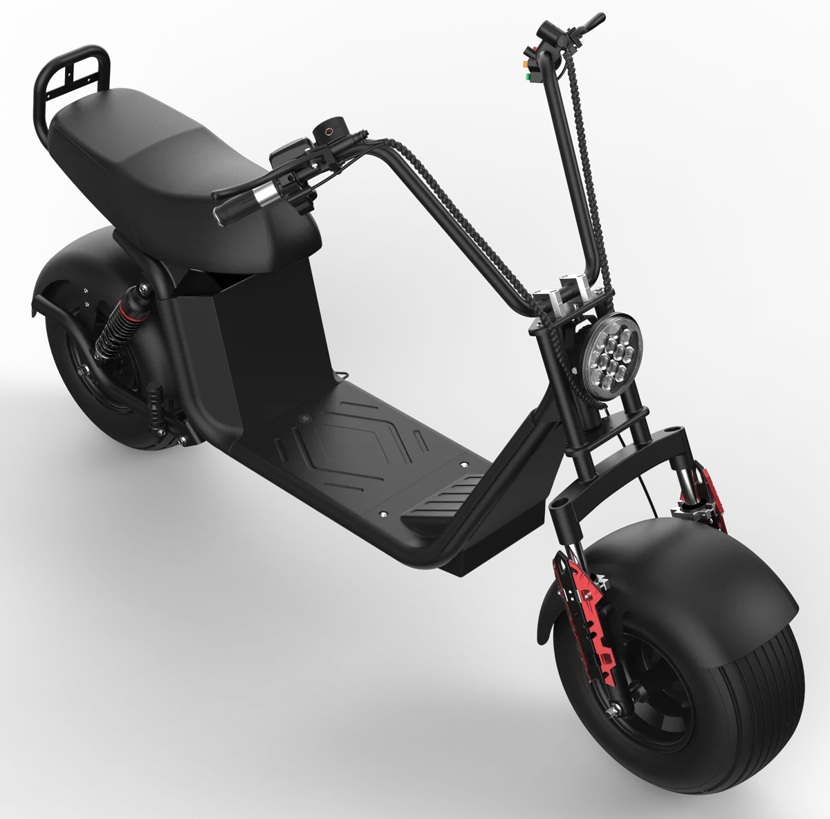  OEM ODM логотип заводской инспекции видео Электрический мотоцикл 60V 1000W 12A батарея съемный Citycoco 2 колеса