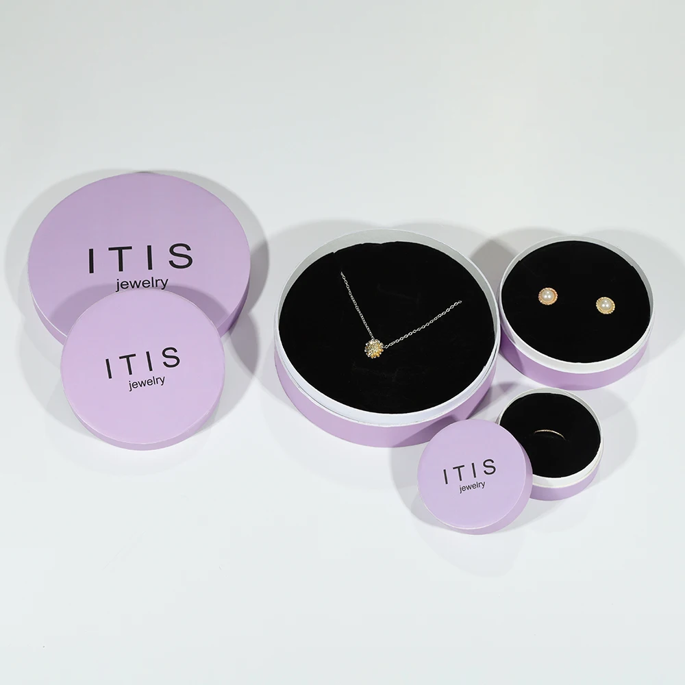 Custom packaging packing gift jewelry earring box