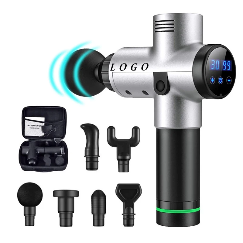 NEW Factory Price Deep Tissue Massager Enhanced Recovery for Athletes & Percussive Therapy Heated Percussion Massage Gun