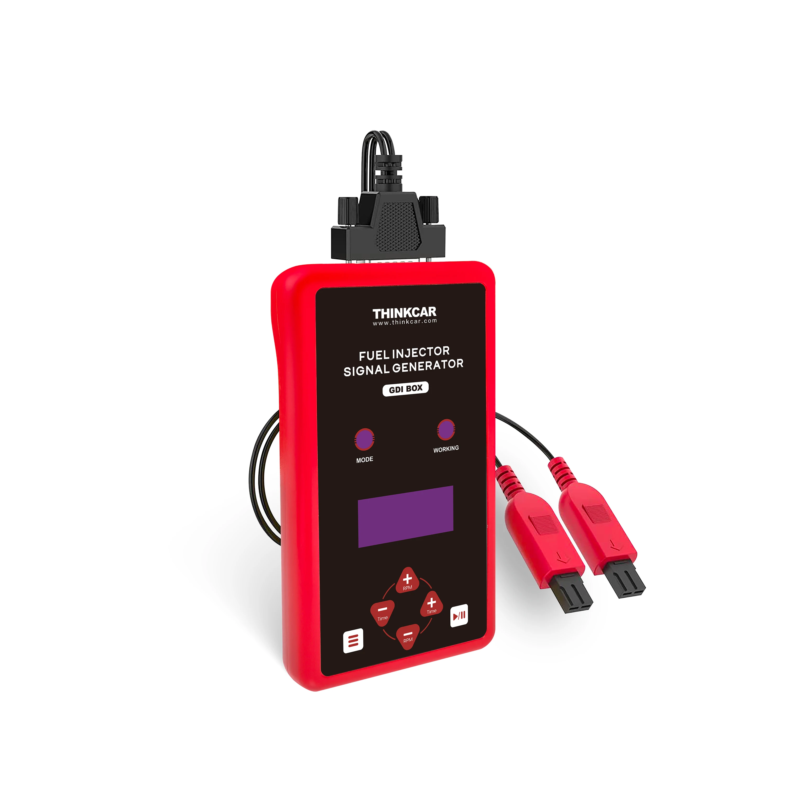 THINKCAR GDI FUEL INJECTOR SIGNAL GENERATOR Fit for All Gasoline and Diesel Car Support 12v/75v standard Injector
