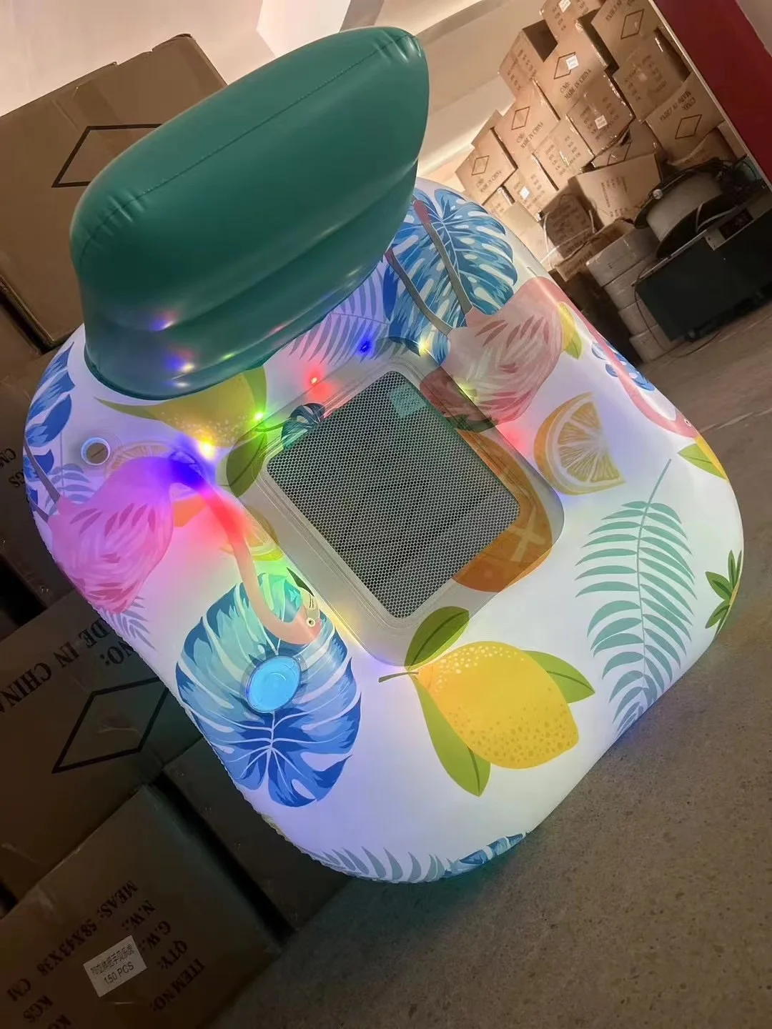 Best Quality Inflatable Glow-Inflated Chaise Water Longue Hammock