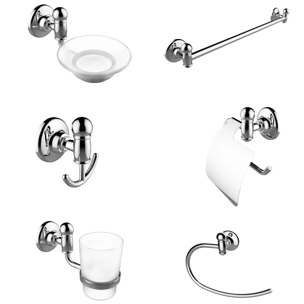 Z-23000 series new design modern style luxury bath hardware set sanitary fittings bathroom accessories set