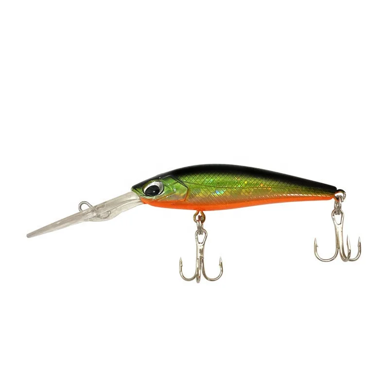 SEASKY 6g 6cm Bass Fishing Artificial Bait Long Lip Crankbait Minnow Hard Lure
