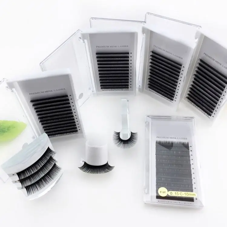 Накладные ресницы, Заводские поставки, классические лотки для наращивания ресниц, человеческие волосы