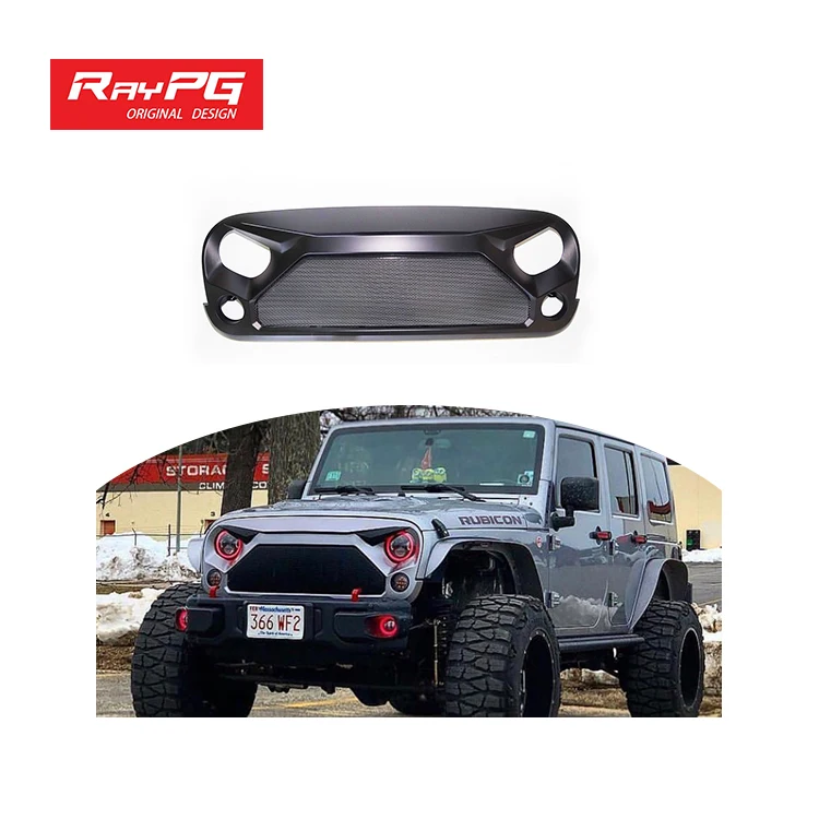 Решетка переднего бампера для Wrangler JK 2007-2017