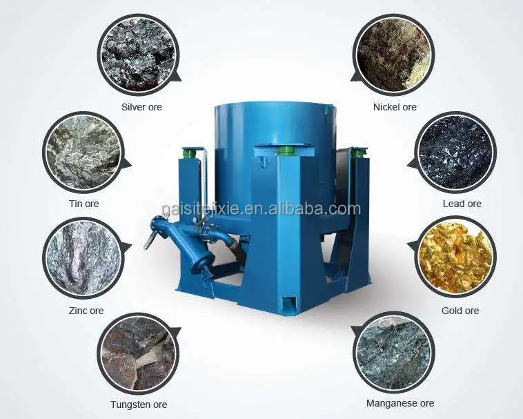 mining machinery mineral separator gold centrifugal concentrator on sale