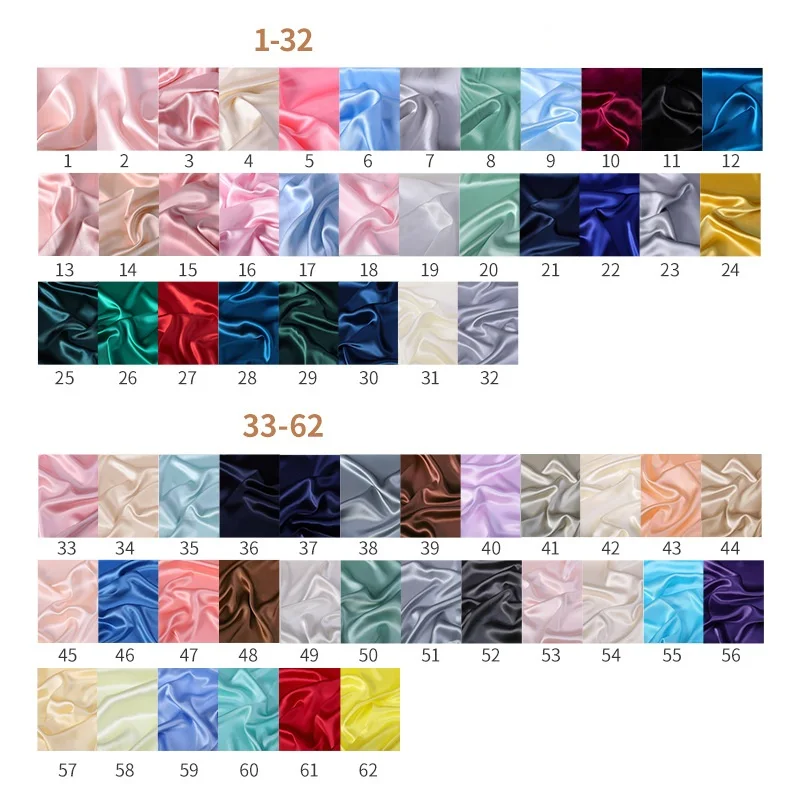 Dyed colored 100% pure mulberry raw silk fabrics