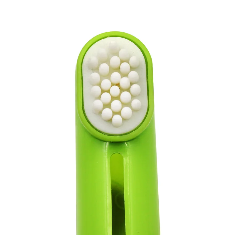 Soft TPR Dental Care Puppy Gum Massage Pet Dog Finger Toothbrush