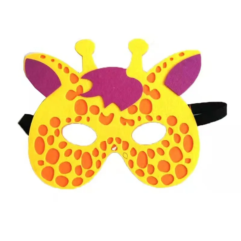 Custom Christmas halloween face mask cheap felt and elastic superhero masks party for kids from Hebei China