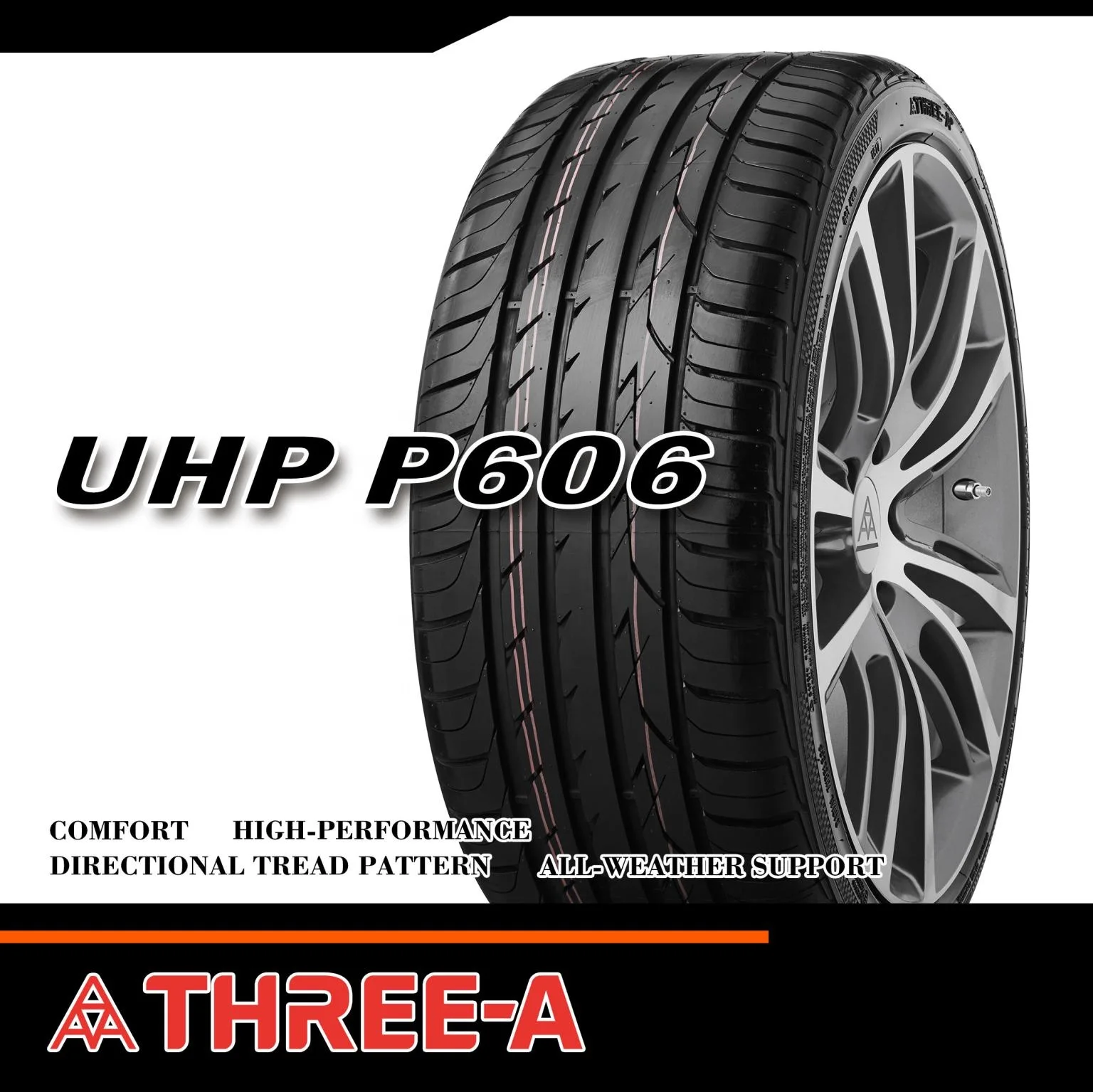 Three A Yatone Aoteli Brand UHP tyre promotion 3% discount Car Tyres from China DOT ECE SASO GCC EU Label 195 45 16 195/45R16