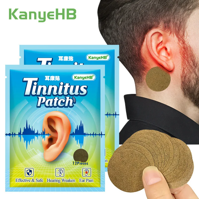 Factory Oem High Quality Tinnitus Patch Natural Herbal Extract Protect Hearing Loss Sticker For Ear Pain Plaster Health Care