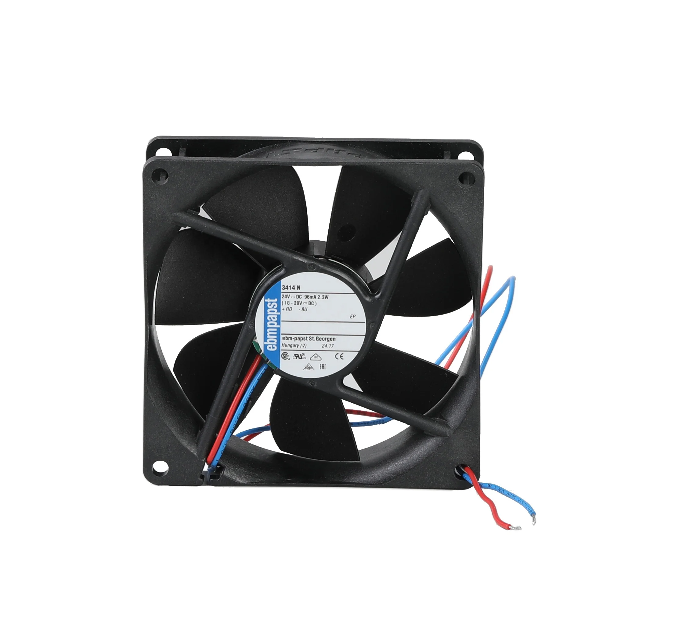 3414N ebmpapst fan axial fan EBM-PAPST TYPE:3414 N EBM FAN 24V