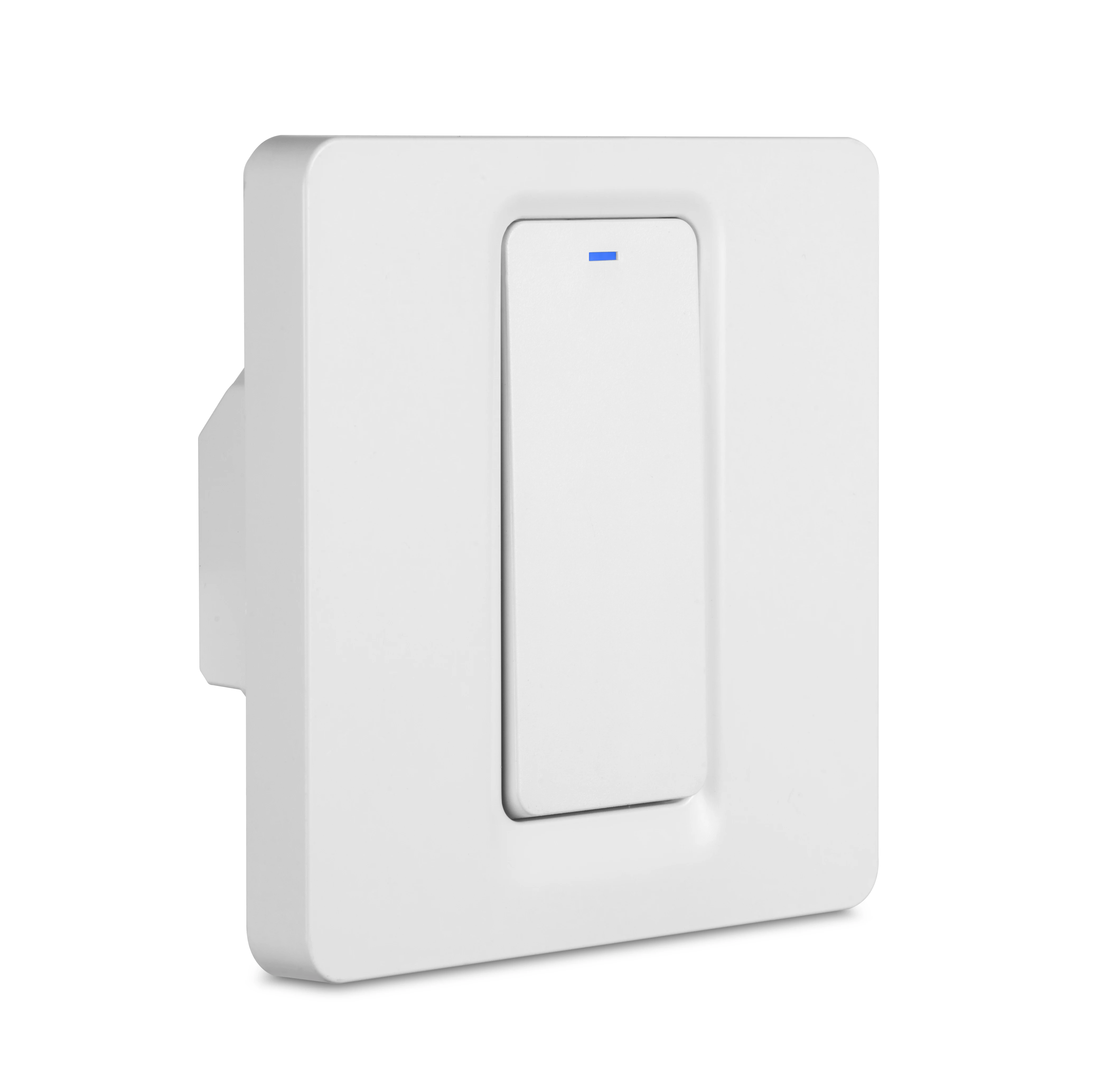 Wifi Tuya remote control/manual Key Button smart Switch panel 1 gang Smart Apple Homekit House Wall light Switch Panel