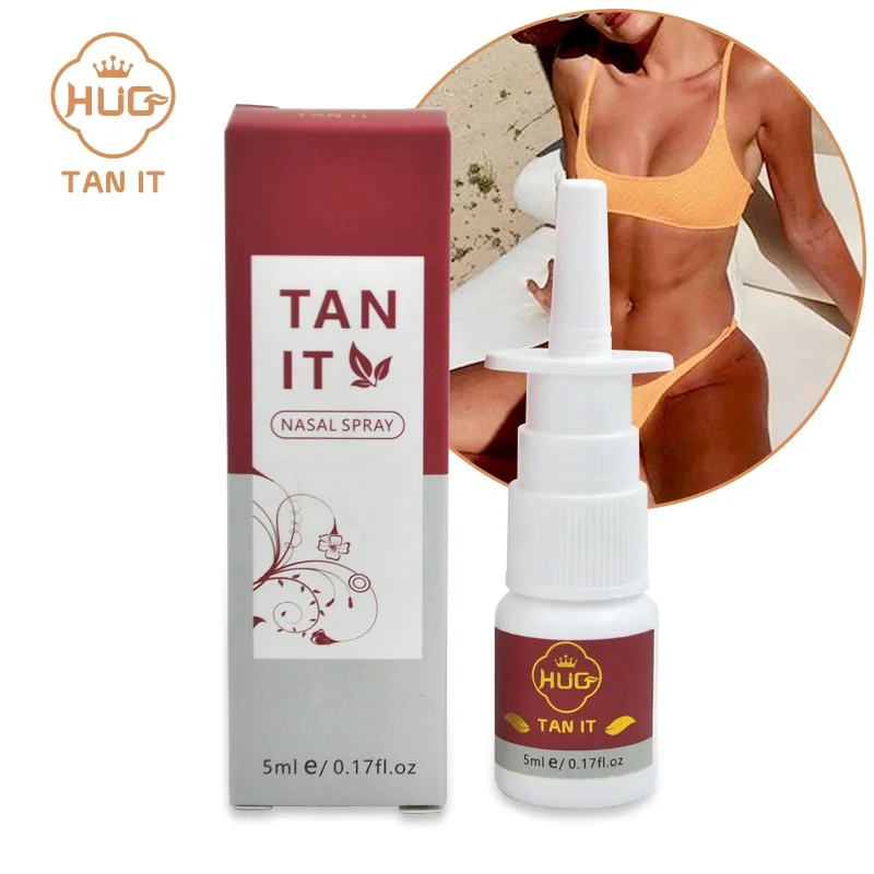 Fast and nature golden extreme tanning nasal spray for tan accelerating solution