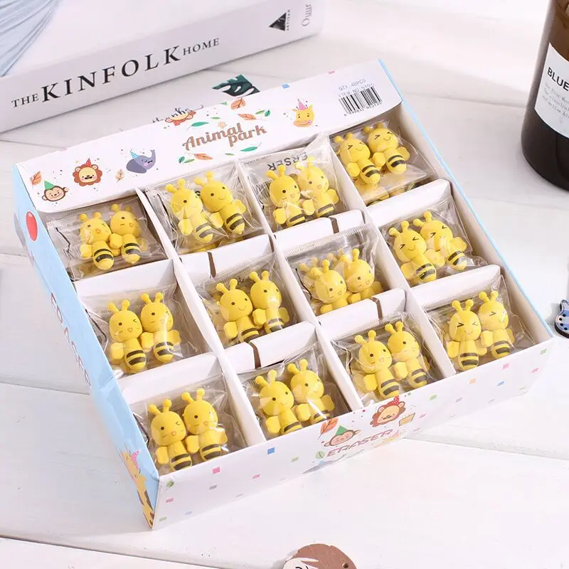 Wholesale Stationery Bee Set Student Eraser