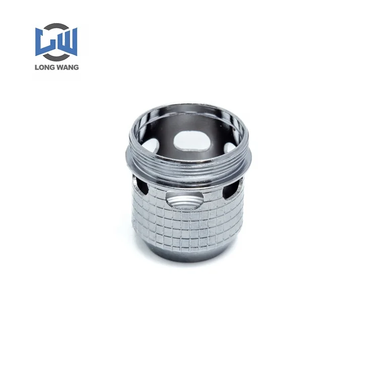 Custom High Precision Parts Aluminum CNC Knurled Aluminum Alloy Machining Milling Turning Top Flat Cap Knurled Nut Accessories