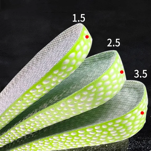 3 Layer Shoe Insole 1.5 cm Height Increase Insoles 7 cm Height Insole