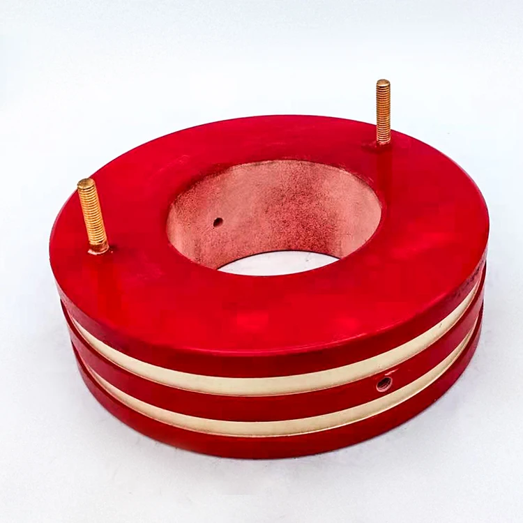 Brass slip ring flange mounting slip ring for multi-channel equipment