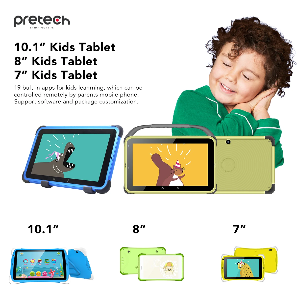 kids tablet pc for 2 years