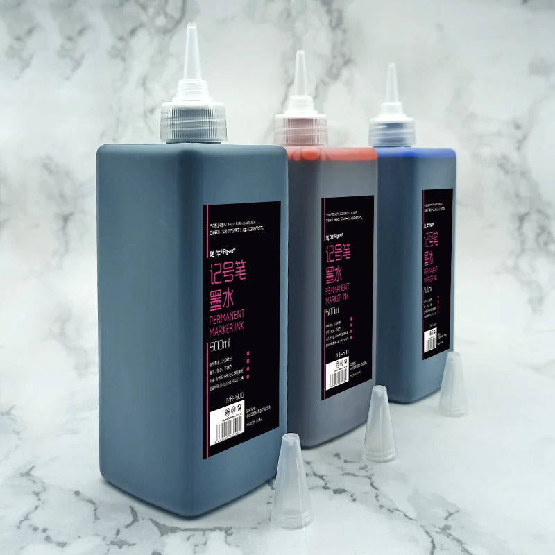 Hot Selling Flysea Permanent Color Oil-based Marker Ink