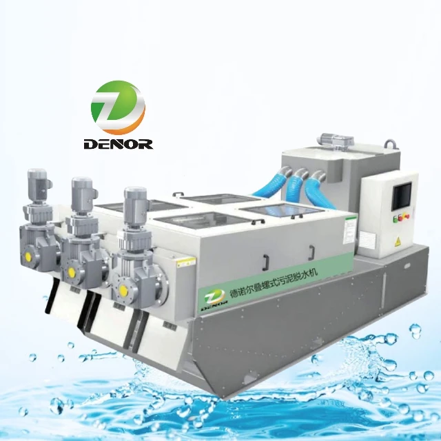 Biogas Slurry Sludge Dewatering Machine Solid Liquid Separator