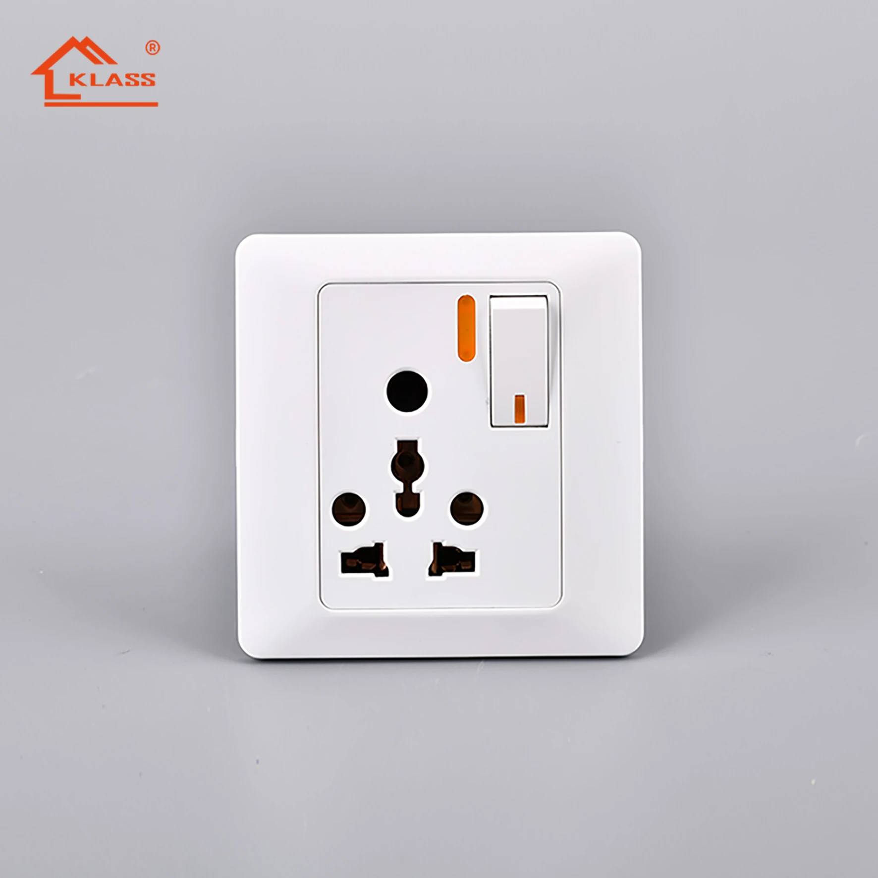 KLASS new design A9 series small button 86mm Frame For Wall Switch Socket