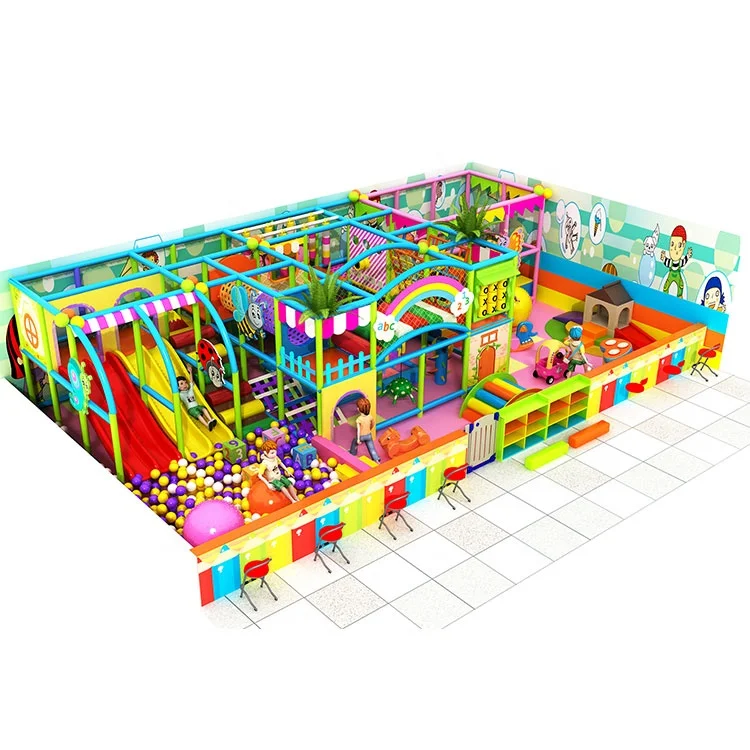 Cowboy Indoor Playground Set Up Playground Equipment For Indoor