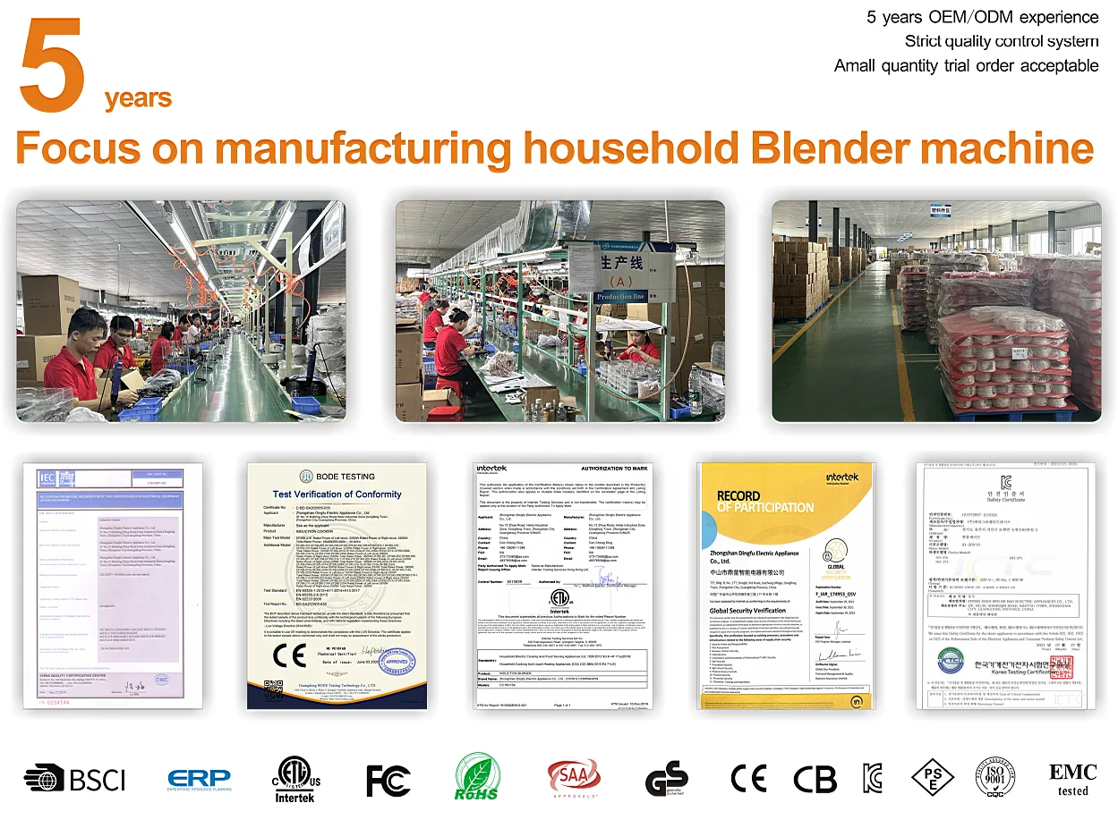 China Home Appliances 6 in 1 Automatic Almond Milk Make Blender Mixer Grinder Machine for Home Kitchen